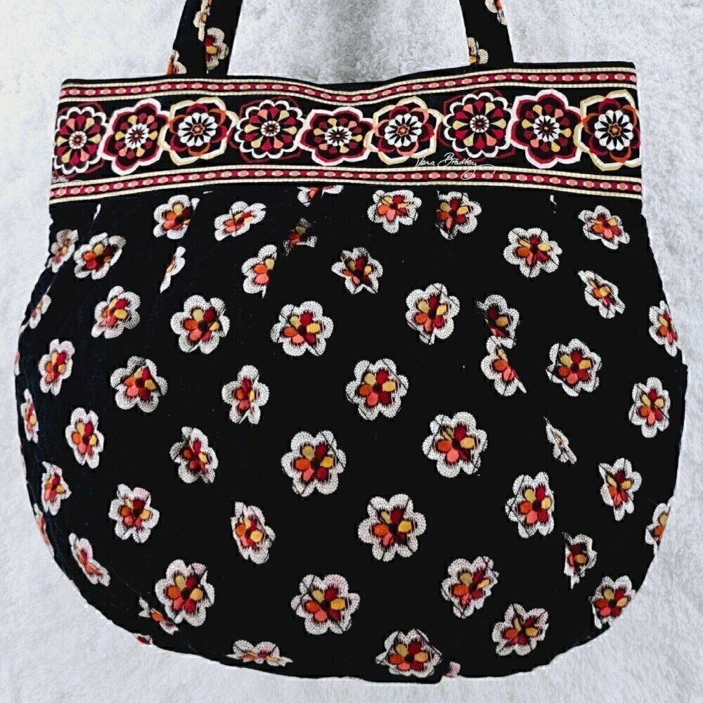 Vera Bradley Pirouette Retired Floral Shoulder Bag Purse